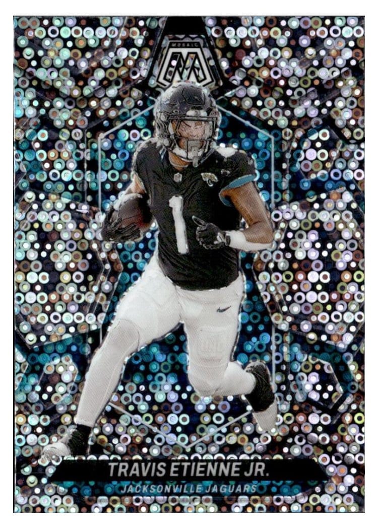 2024 Panini Mosaic Base Set Travis Etienne Jr. #100 card