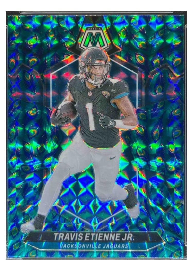 2024 Panini Mosaic Base Set Travis Etienne Jr. #100 card