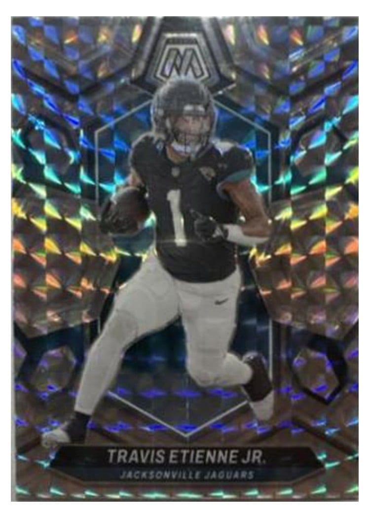 2024 Panini Mosaic Base Set Travis Etienne Jr. #100 card