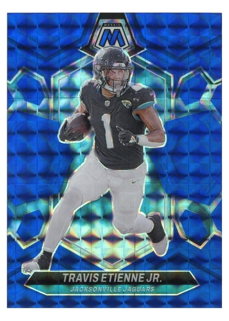 2024 Panini Mosaic Base Set Travis Etienne Jr. #100 card