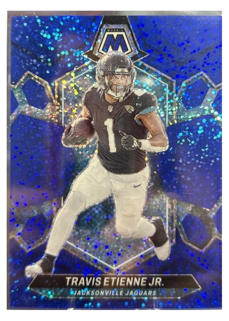 2024 Panini Mosaic Base Set Travis Etienne Jr. #100 card