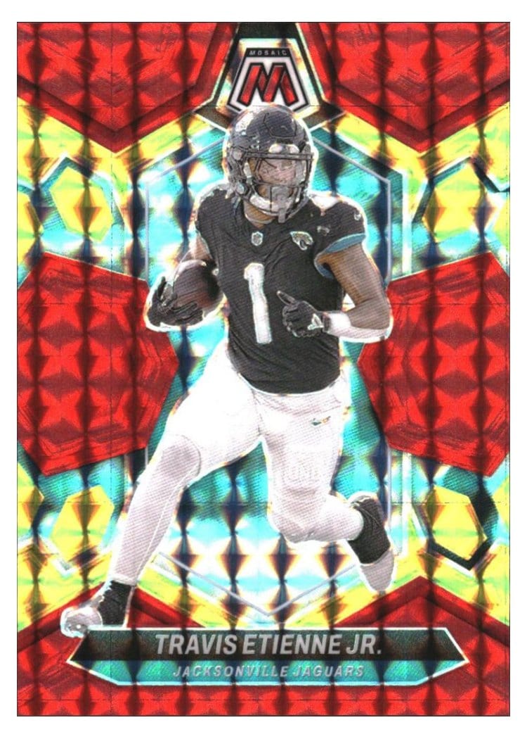 2024 Panini Mosaic Base Set Travis Etienne Jr. #100 card
