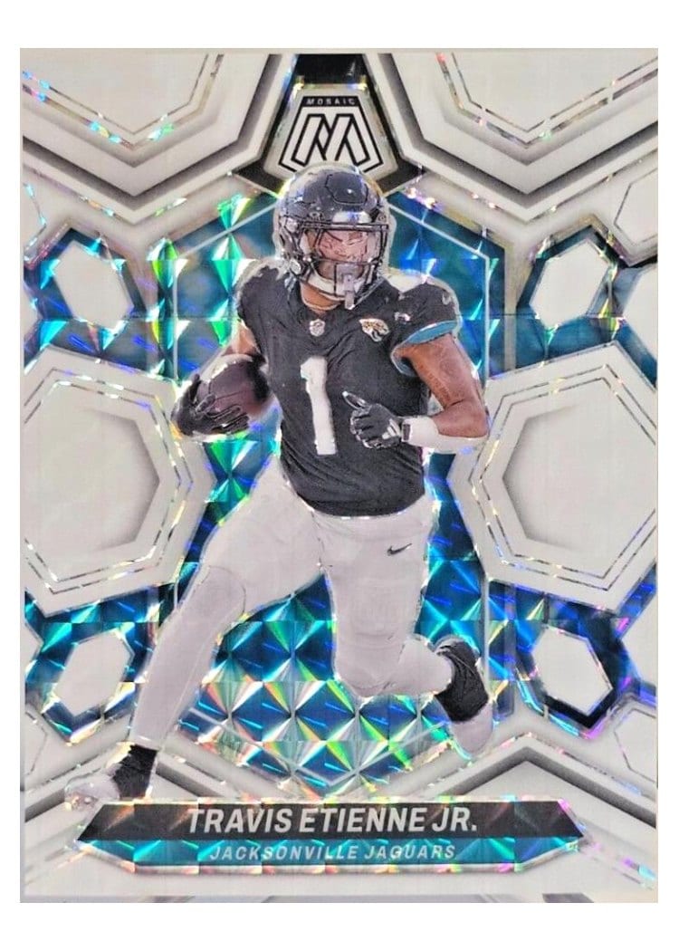 2024 Panini Mosaic Base Set Travis Etienne Jr. #100 card