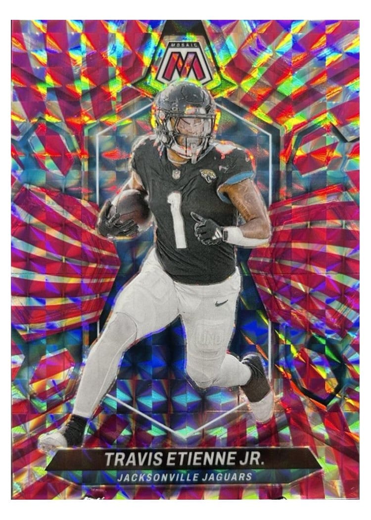 2024 Panini Mosaic Base Set Travis Etienne Jr. #100 card