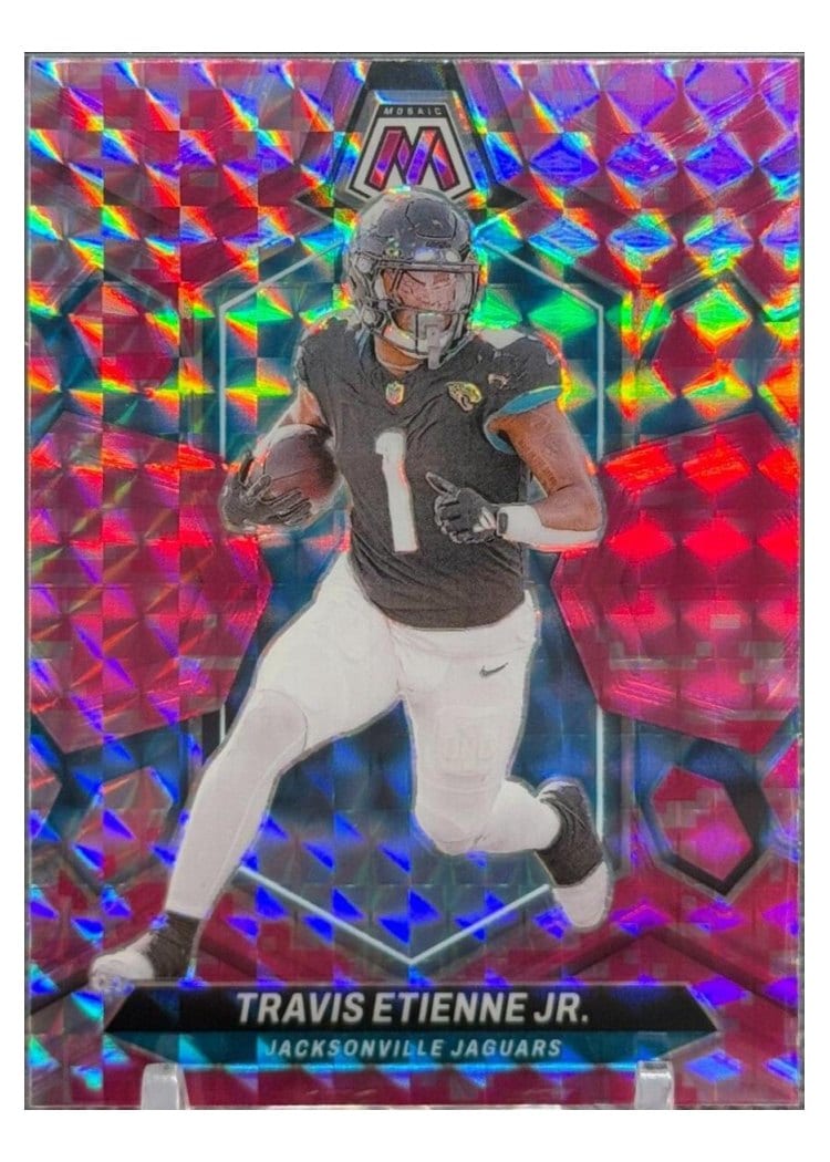 2024 Panini Mosaic Base Set Travis Etienne Jr. #100 card