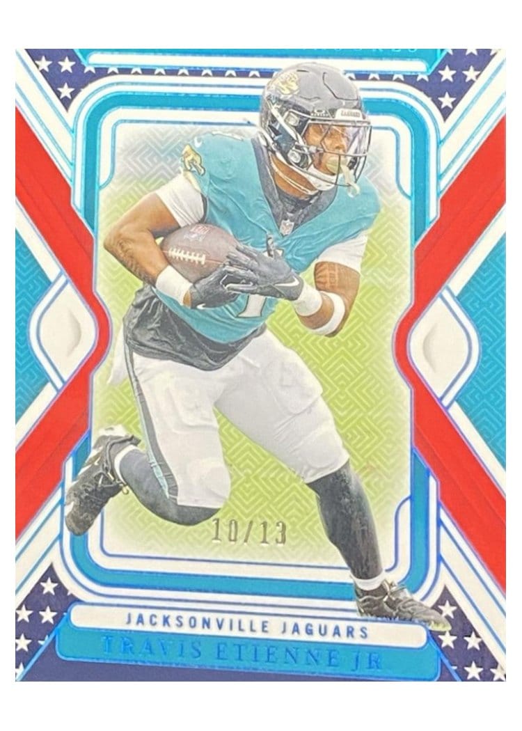2024 Panini National Treasures Base Set Travis Etienne Jr. #46 card