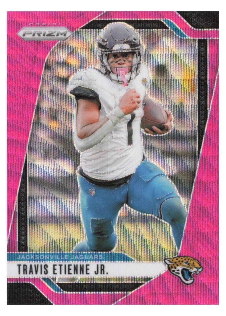 2024 Panini Prizm Base Set Travis Etienne Jr. #130 card