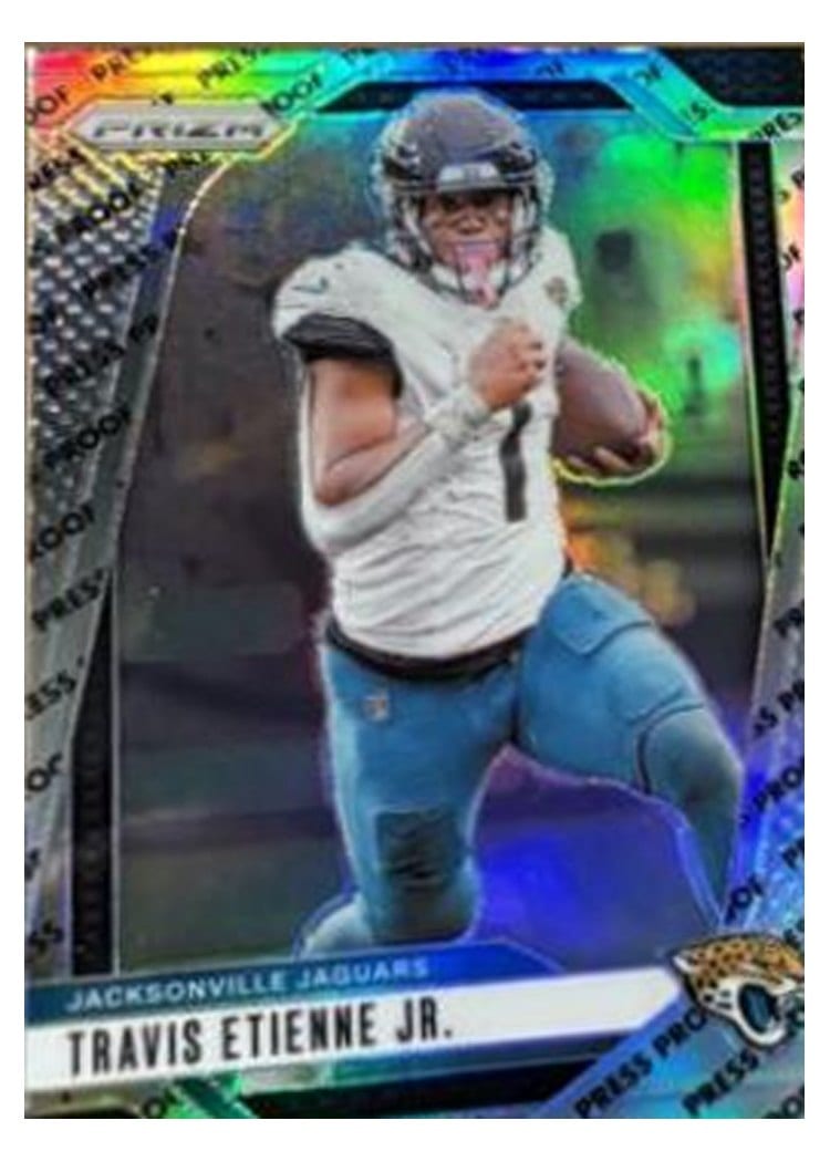 2024 Panini Prizm Base Set Travis Etienne Jr. #130 card
