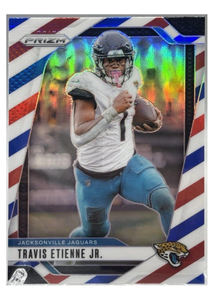 2024 Panini Prizm Base Set Travis Etienne Jr. #130 card