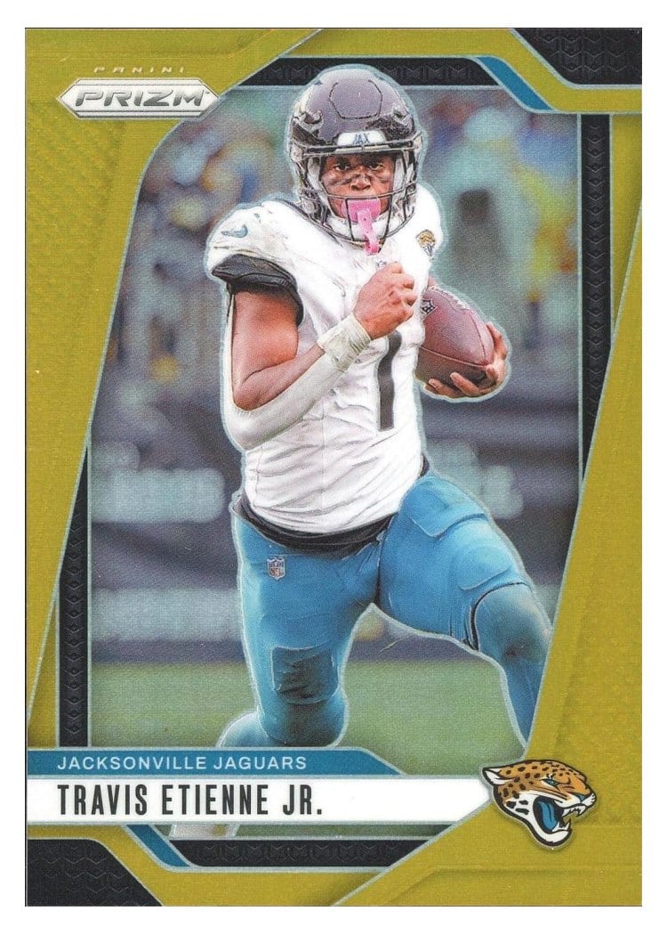 2024 Panini Prizm Base Set Travis Etienne Jr. #130 card