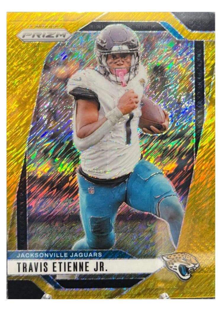 2024 Panini Prizm Base Set Travis Etienne Jr. #130 card