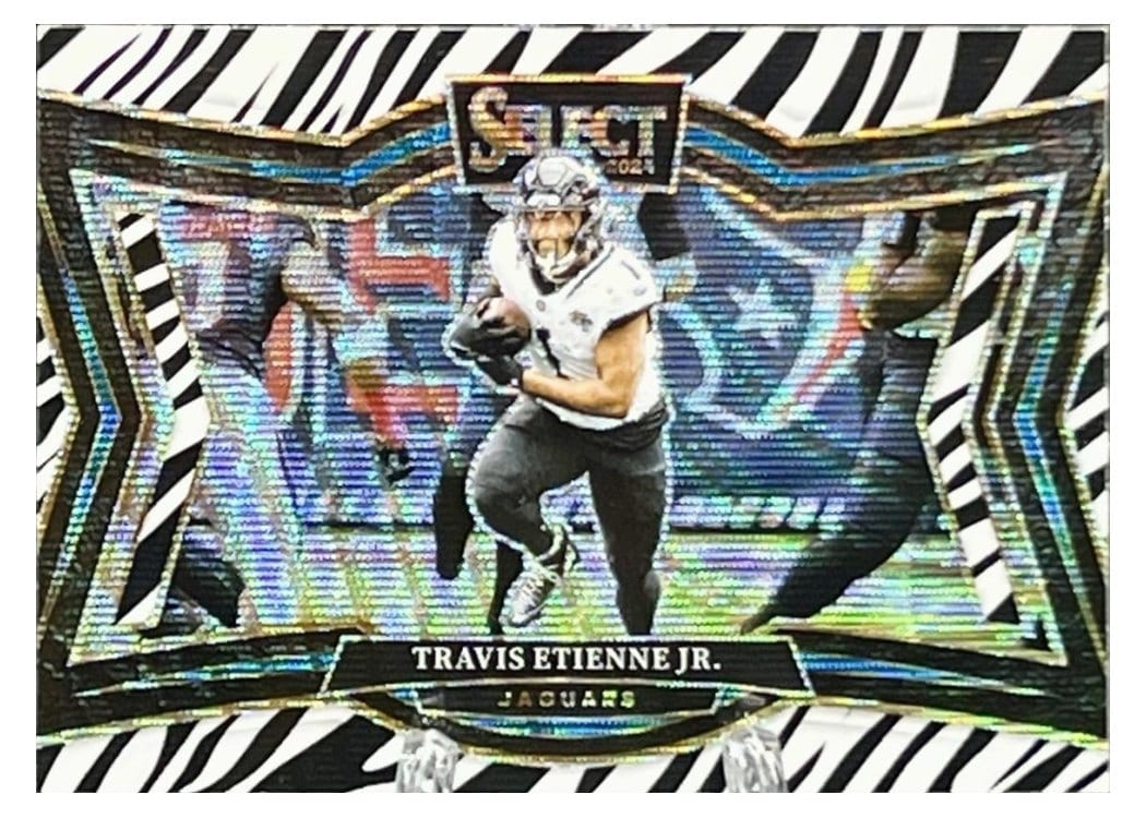 2024 Panini Select Base Set Travis Etienne Jr. #496 card