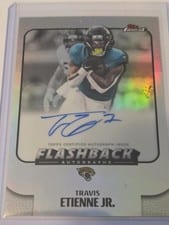 2025 Finest Flashback Autographs Travis Etienne Jr. #FBA-TEJ card