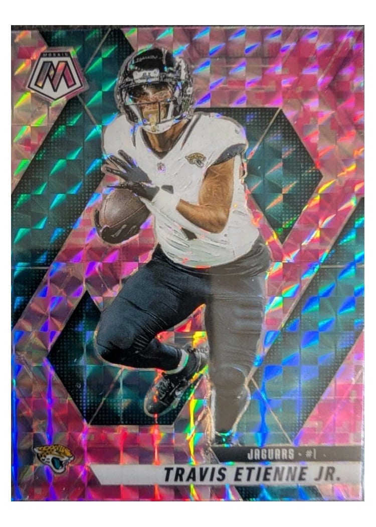 2025 Panini Mosaic Base Set Travis Etienne Jr. #121 card