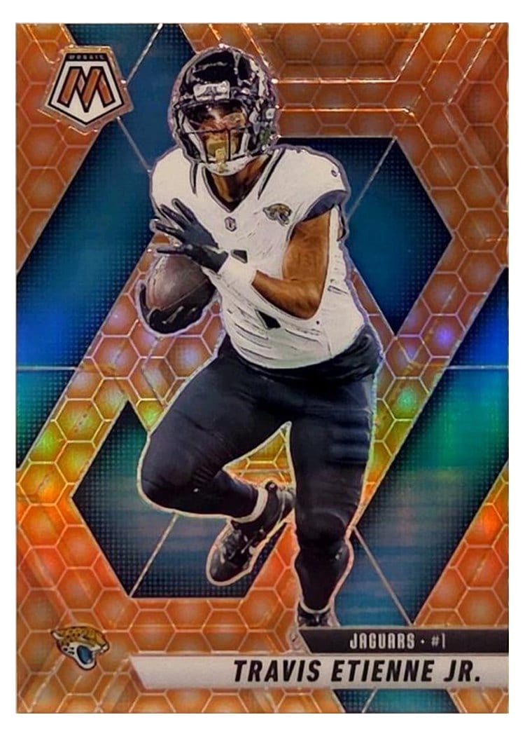 2025 Panini Mosaic Base Set Travis Etienne Jr. #121 card