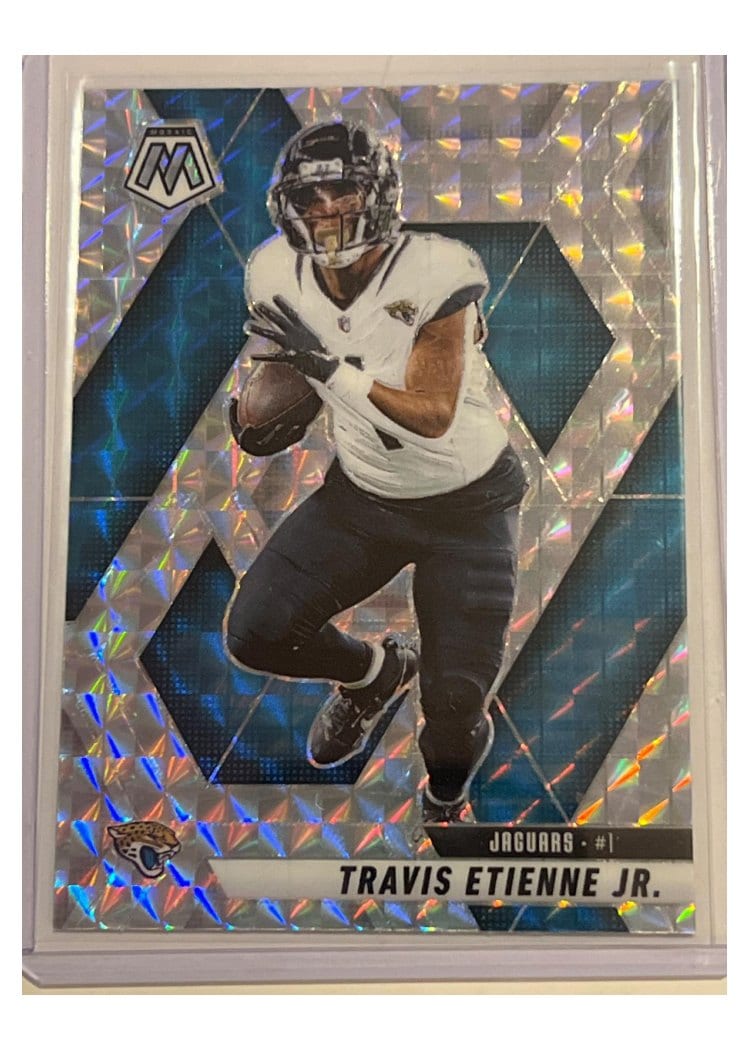 2025 Panini Mosaic Base Set Travis Etienne Jr. #121 card