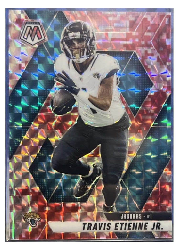 2025 Panini Mosaic Base Set Travis Etienne Jr. #121 card