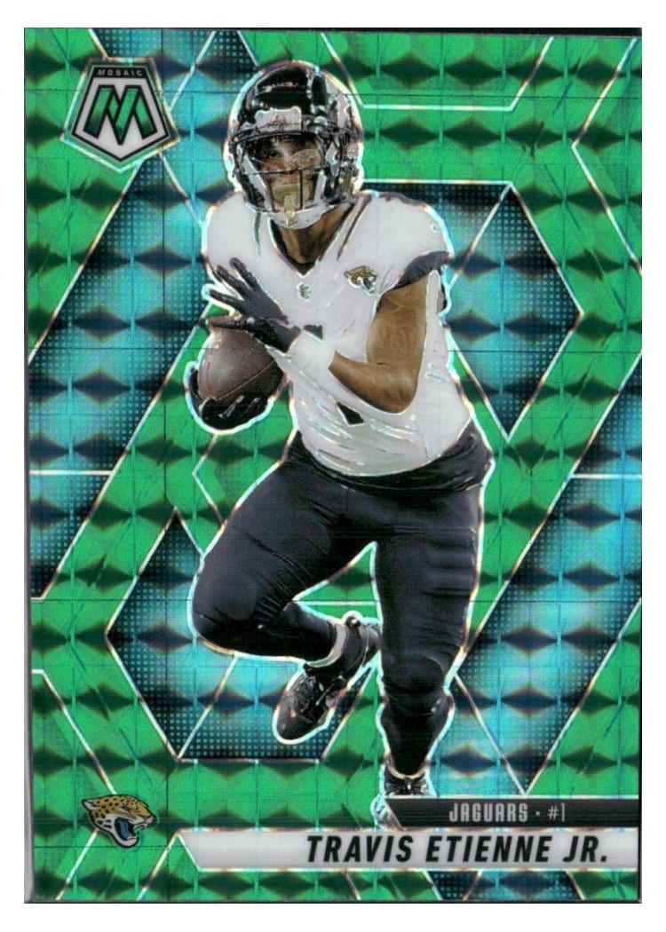 2025 Panini Mosaic Base Set Travis Etienne Jr. #121 card