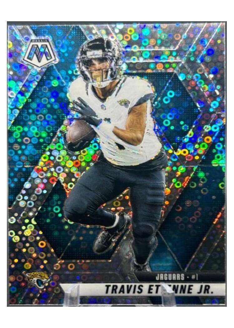 2025 Panini Mosaic Base Set Travis Etienne Jr. #121 card