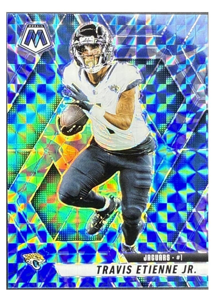 2025 Panini Mosaic Base Set Travis Etienne Jr. #121 card