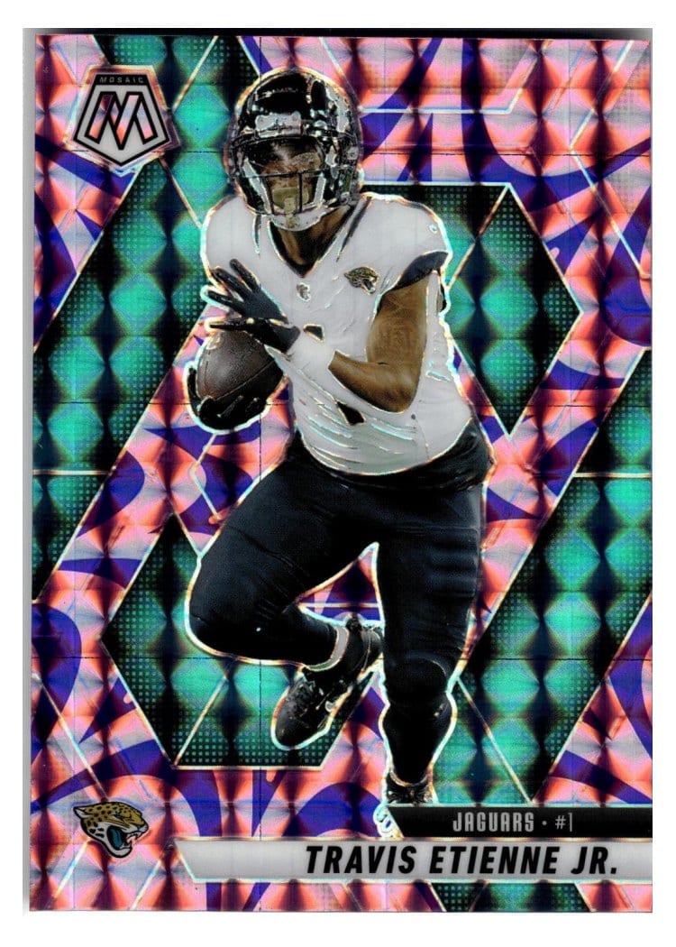 2025 Panini Mosaic Base Set Travis Etienne Jr. #121 card