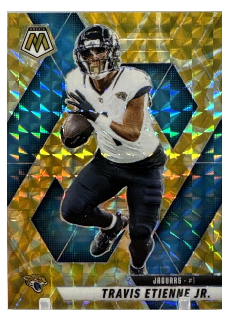 2025 Panini Mosaic Base Set Travis Etienne Jr. #121 card