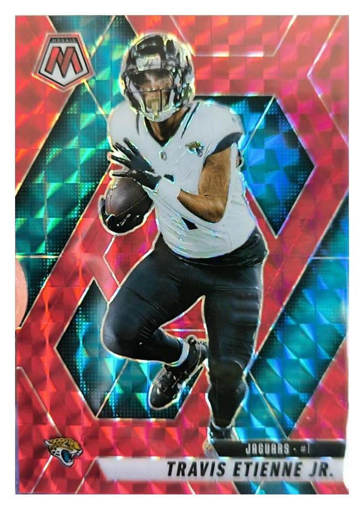 2025 Panini Mosaic Base Set Travis Etienne Jr. #121 card