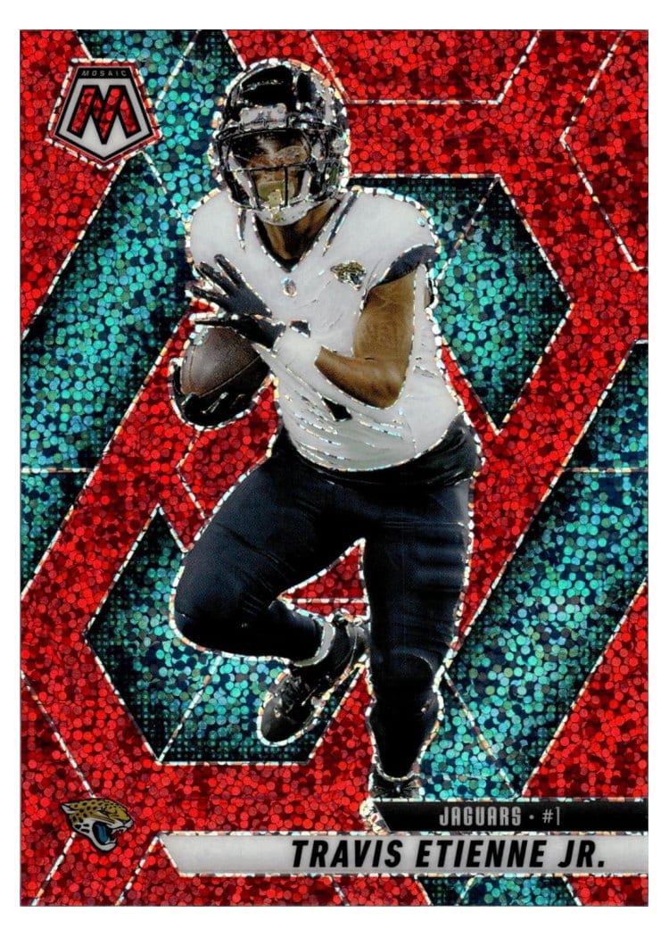 2025 Panini Mosaic Base Set Travis Etienne Jr. #121 card