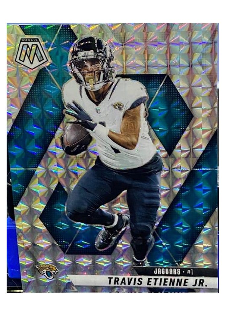 2025 Panini Mosaic Base Set Travis Etienne Jr. #121 card