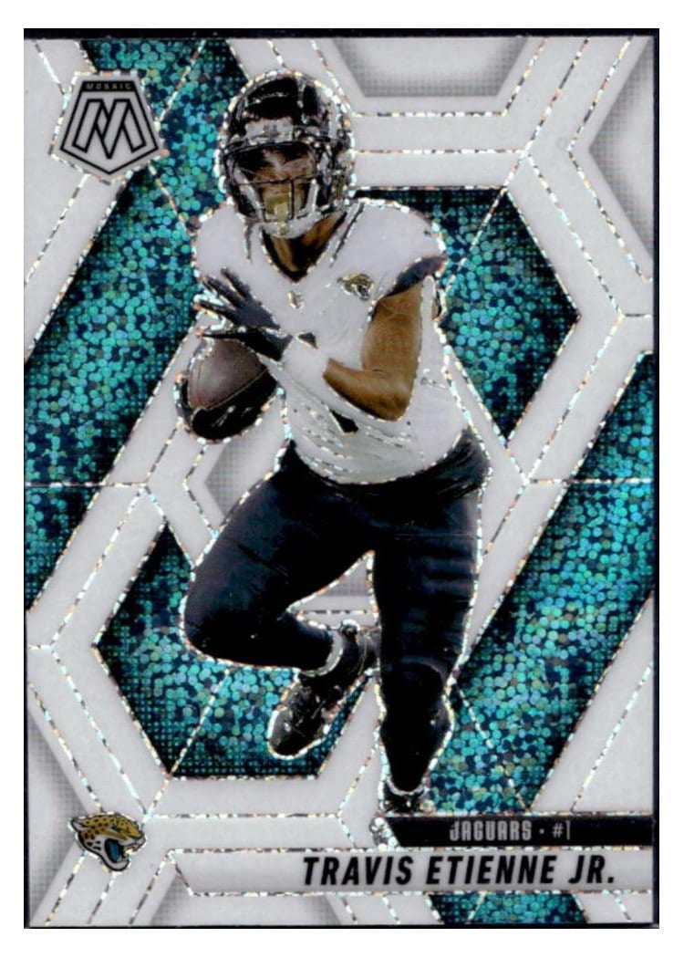 2025 Panini Mosaic Base Set Travis Etienne Jr. #121 card