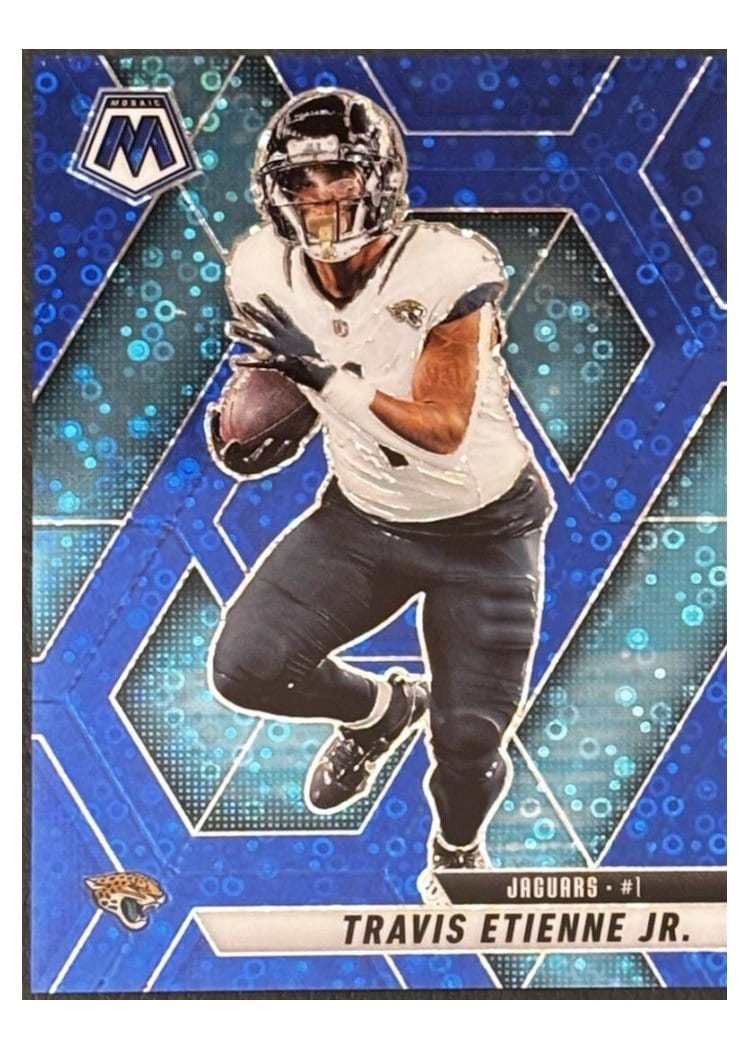 2025 Panini Mosaic Base Set Travis Etienne Jr. #121 card