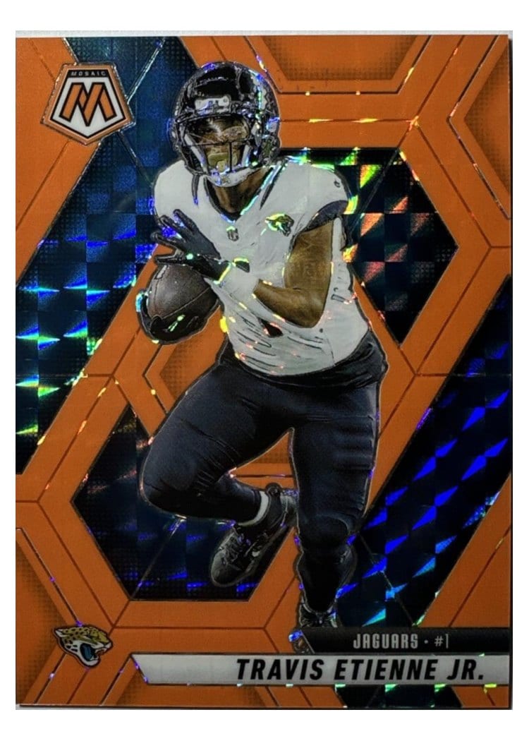 2025 Panini Mosaic Base Set Travis Etienne Jr. #121 card