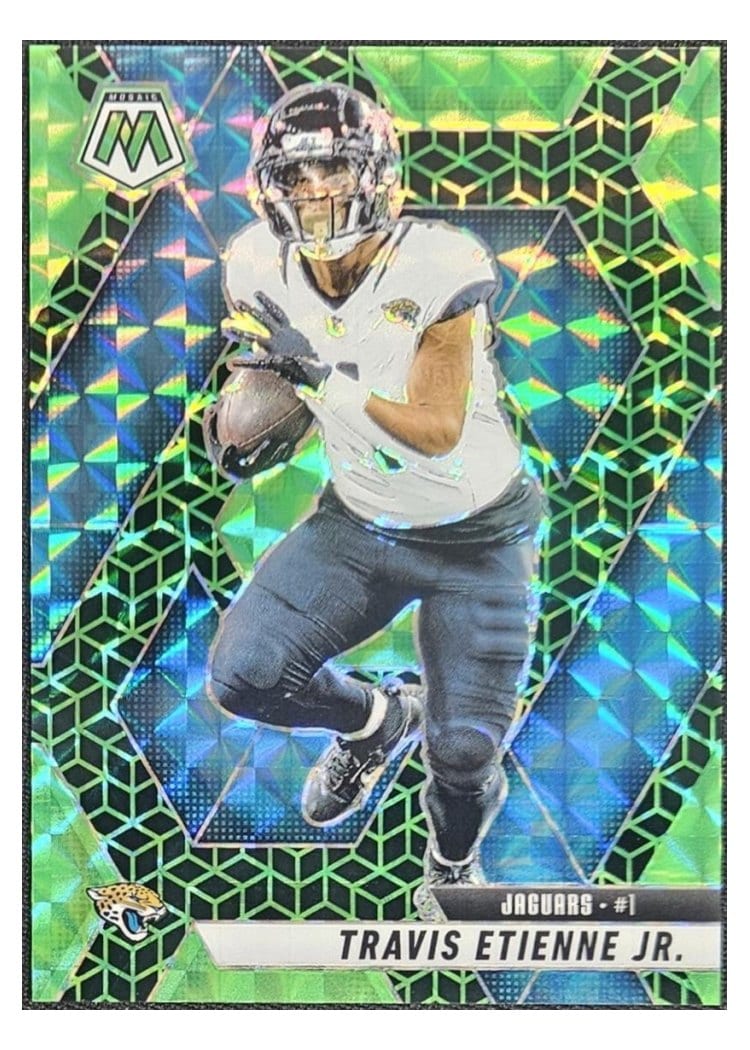2025 Panini Mosaic Base Set Travis Etienne Jr. #121 card