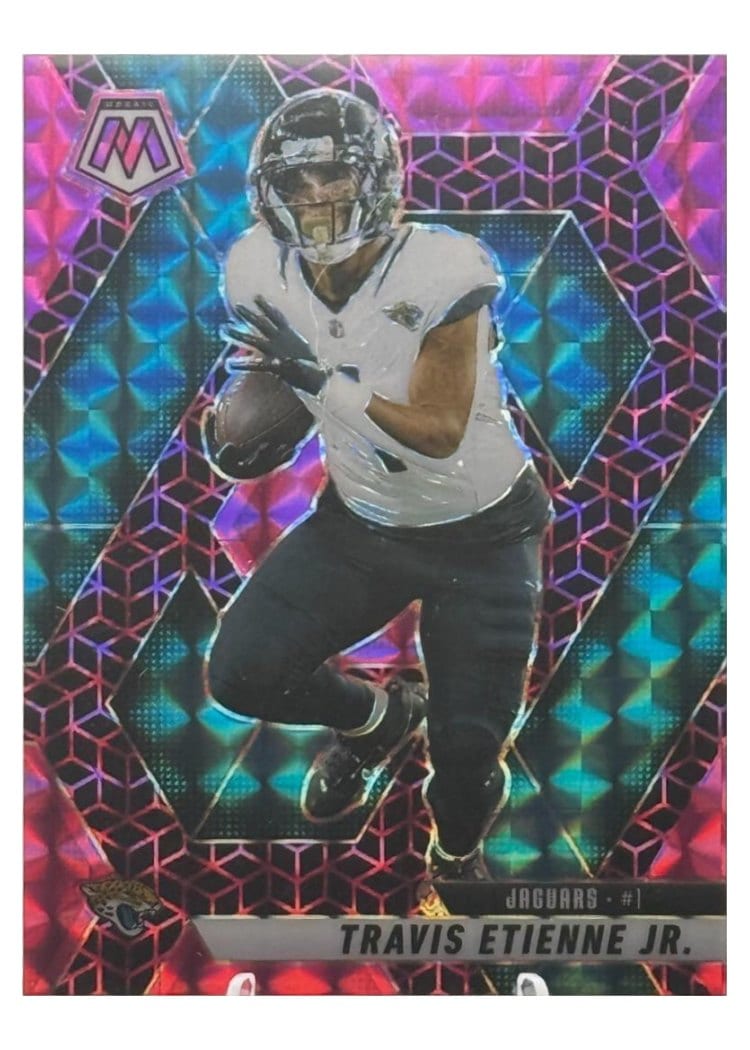 2025 Panini Mosaic Base Set Travis Etienne Jr. #121 card