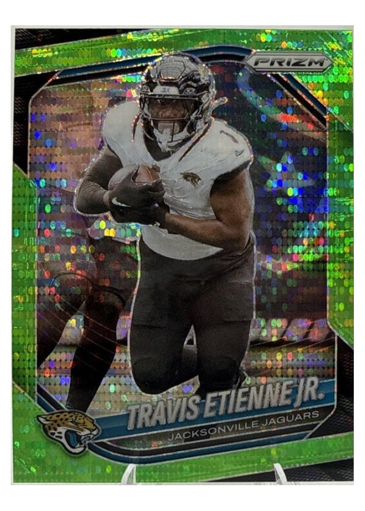 2025 Panini Prizm Base Set Travis Etienne Jr. #68 card