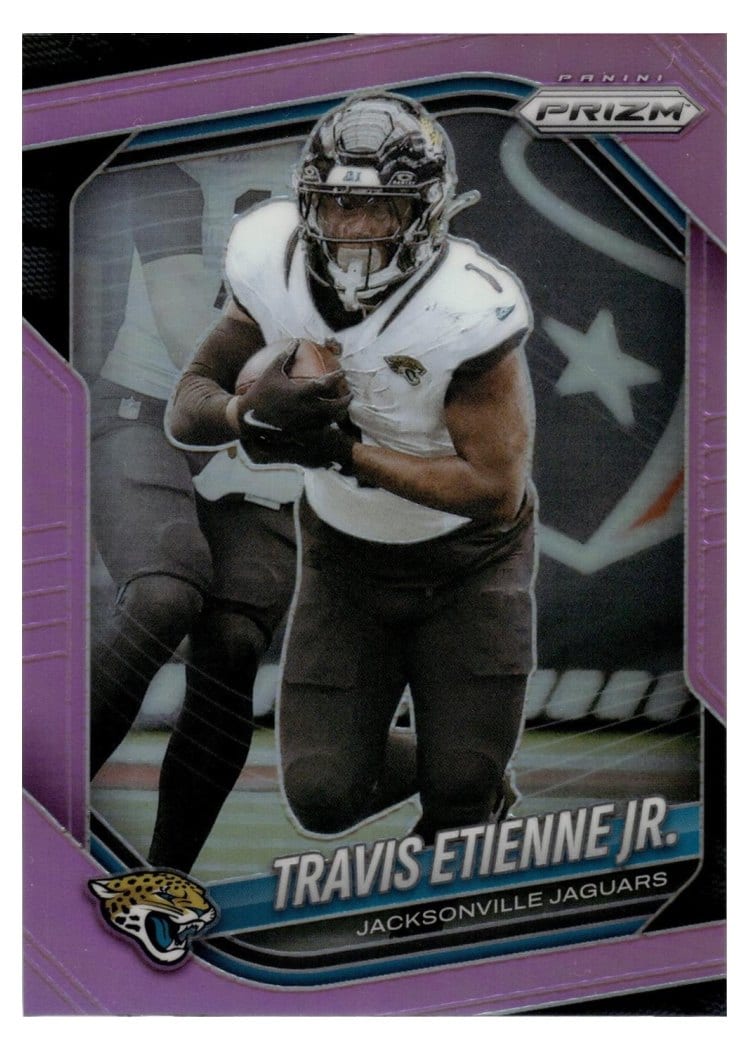 2025 Panini Prizm Base Set Travis Etienne Jr. #68 card