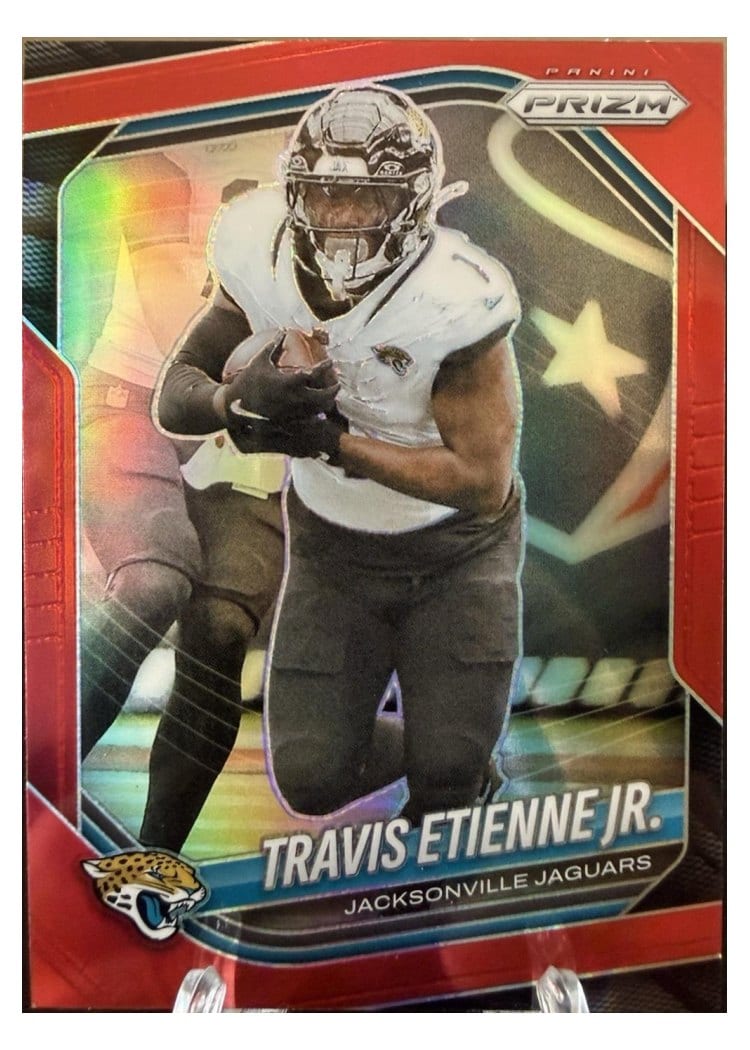 2025 Panini Prizm Base Set Travis Etienne Jr. #68 card