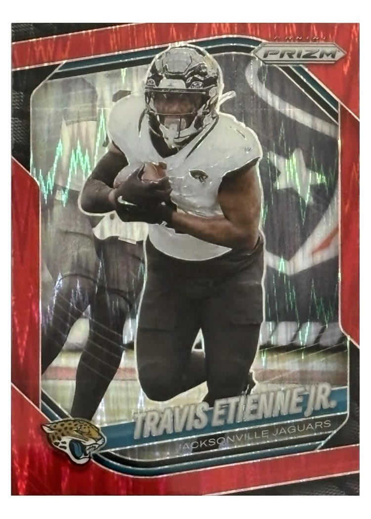 2025 Panini Prizm Base Set Travis Etienne Jr. #68 card