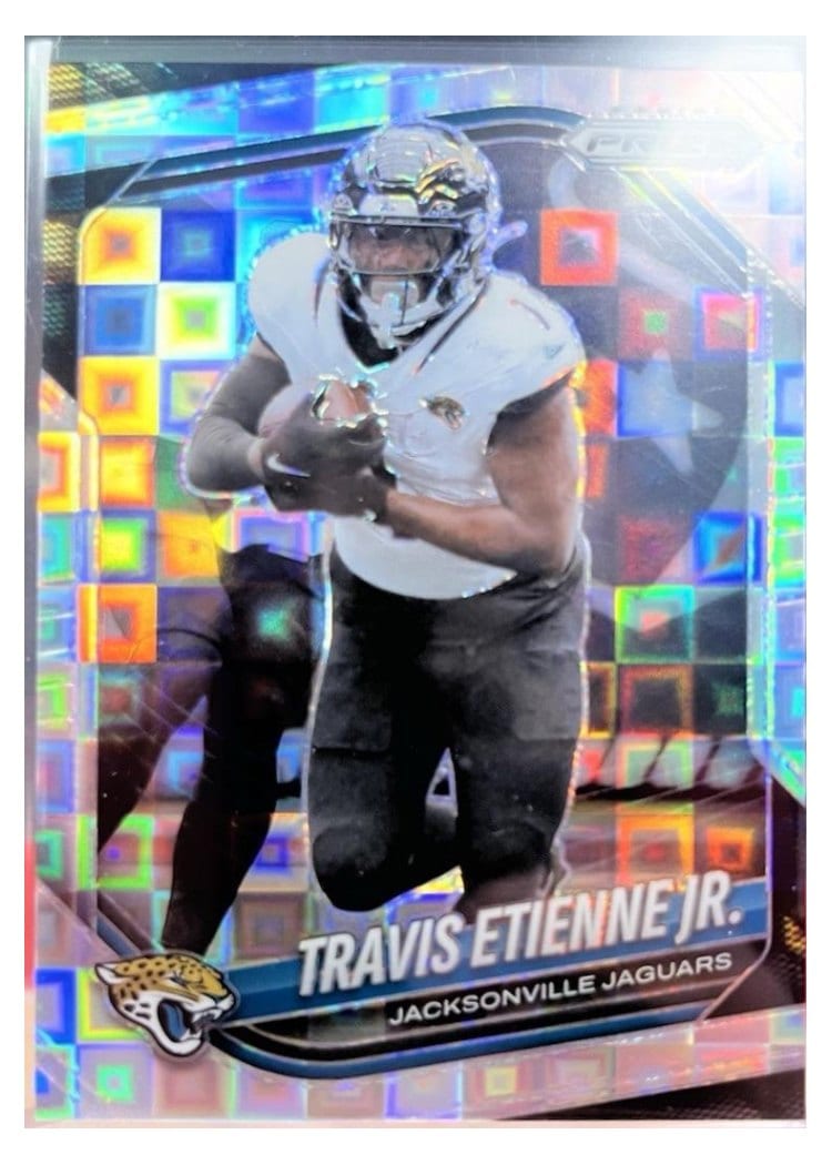2025 Panini Prizm Base Set Travis Etienne Jr. #68 card