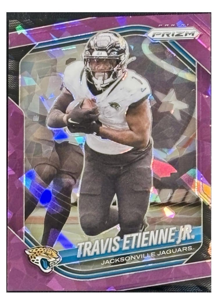 2025 Panini Prizm Base Set Travis Etienne Jr. #68 card