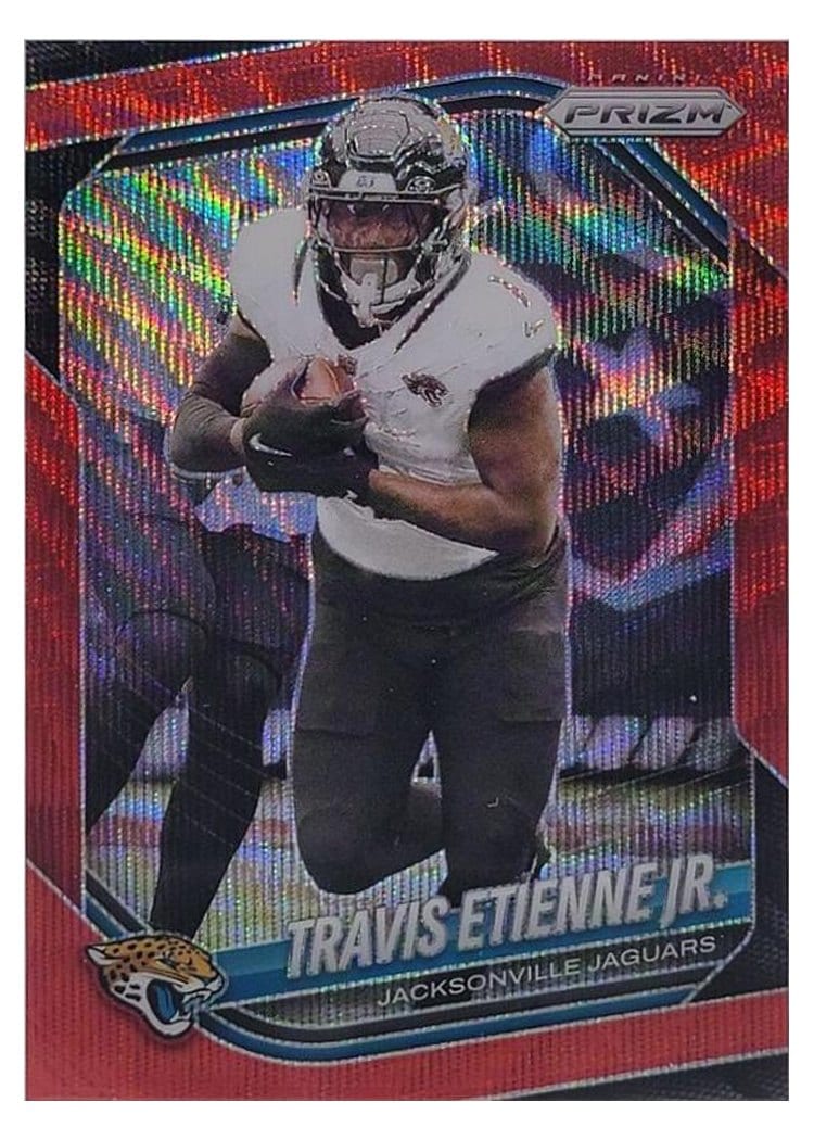 2025 Panini Prizm Base Set Travis Etienne Jr. #68 card