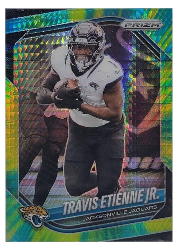 2025 Panini Prizm Base Set Travis Etienne Jr. #68 card