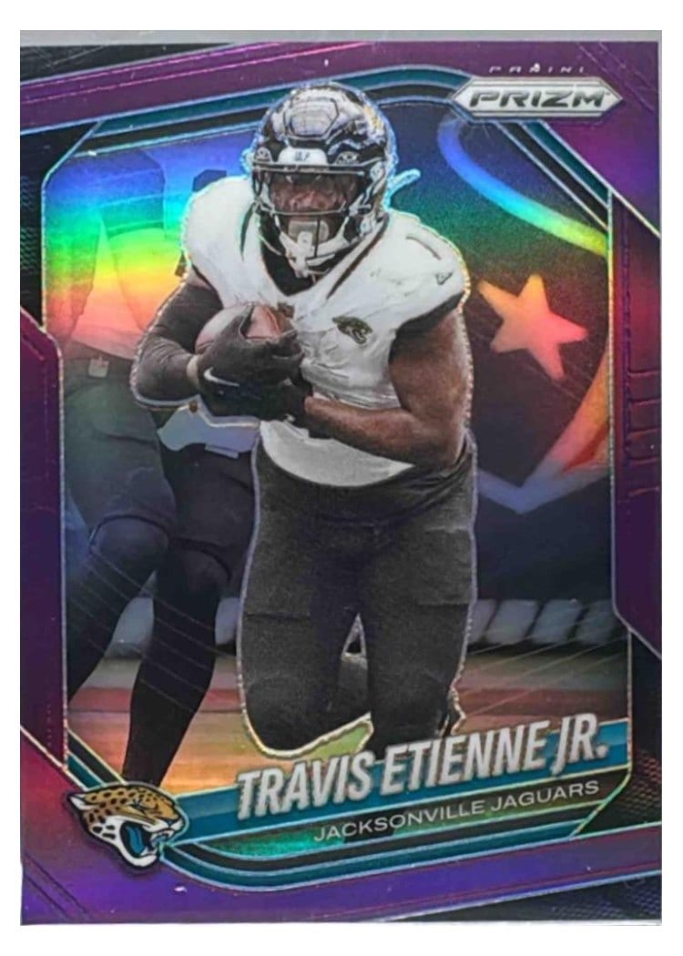 2025 Panini Prizm Base Set Travis Etienne Jr. #68 card