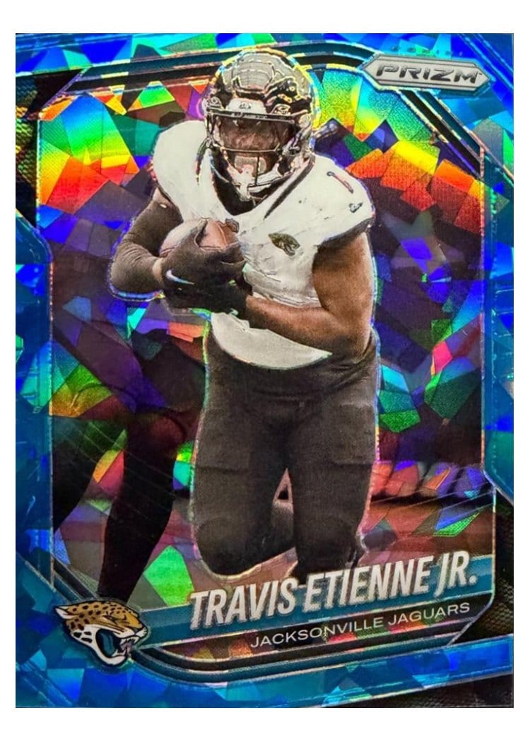 2025 Panini Prizm Base Set Travis Etienne Jr. #68 card