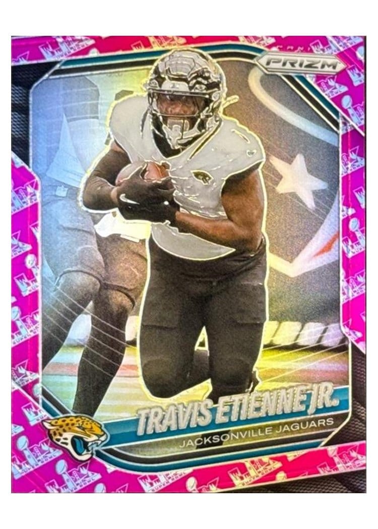 2025 Panini Prizm Base Set Travis Etienne Jr. #68 card