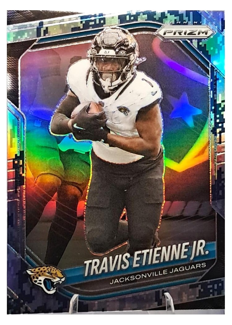 2025 Panini Prizm Base Set Travis Etienne Jr. #68 card
