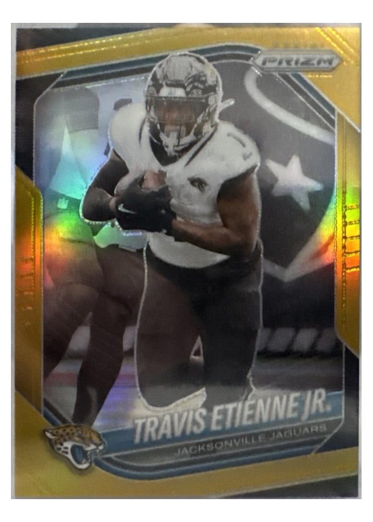 2025 Panini Prizm Base Set Travis Etienne Jr. #68 card