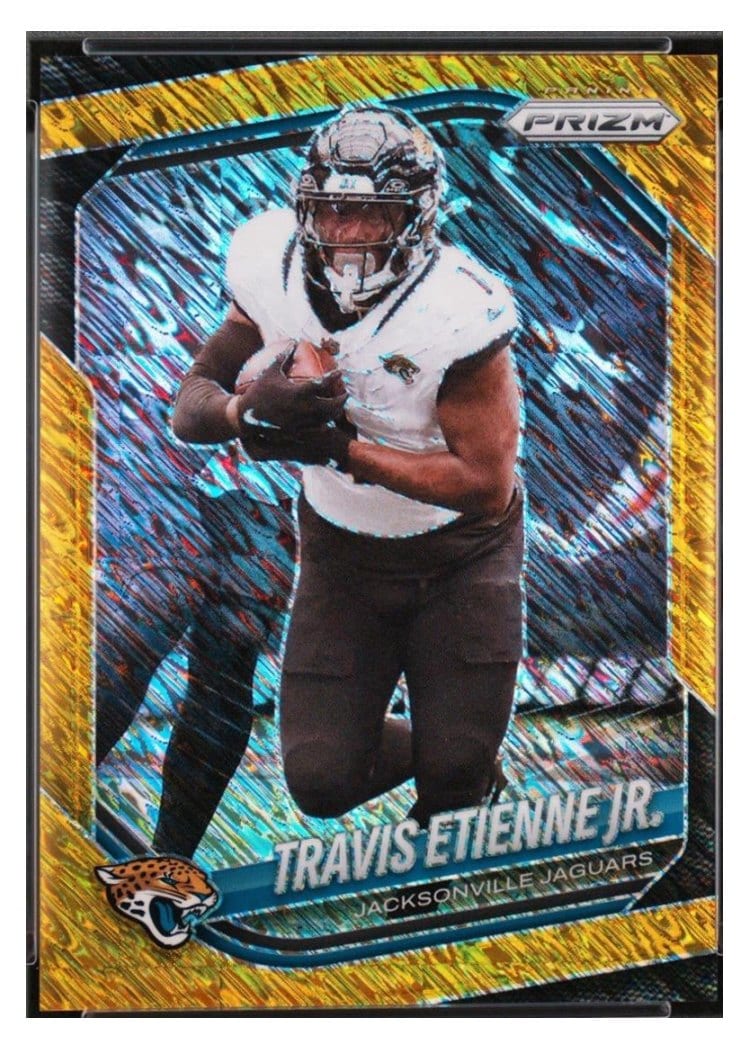2025 Panini Prizm Base Set Travis Etienne Jr. #68 card