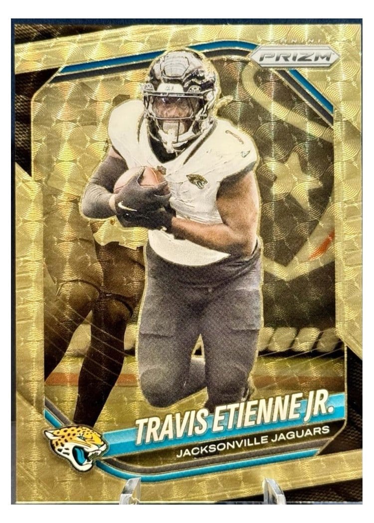 2025 Panini Prizm Base Set Travis Etienne Jr. #68 card