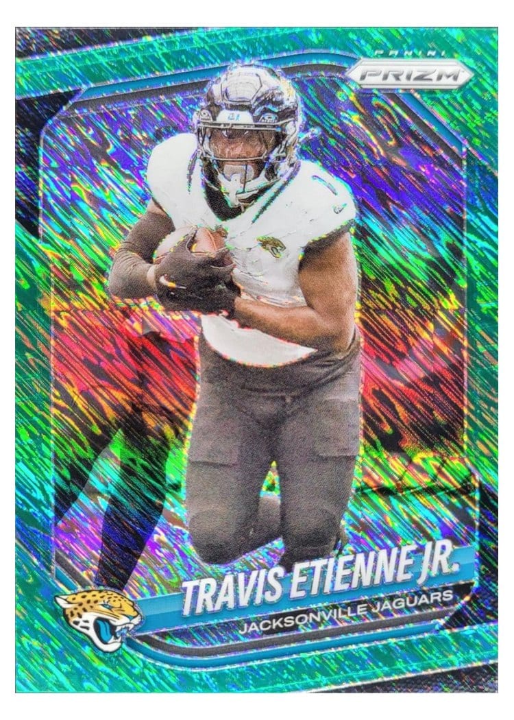 2025 Panini Prizm Base Set Travis Etienne Jr. #68 card